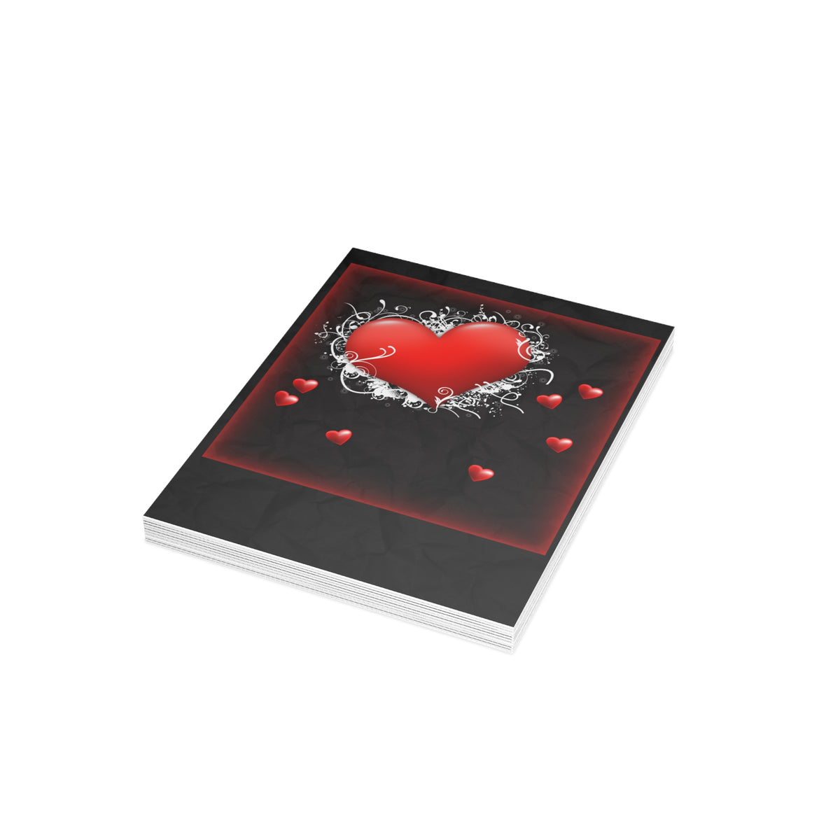 Warm Glow Greeting Cards — Send a Message From the Heart (1 or 10 pc)