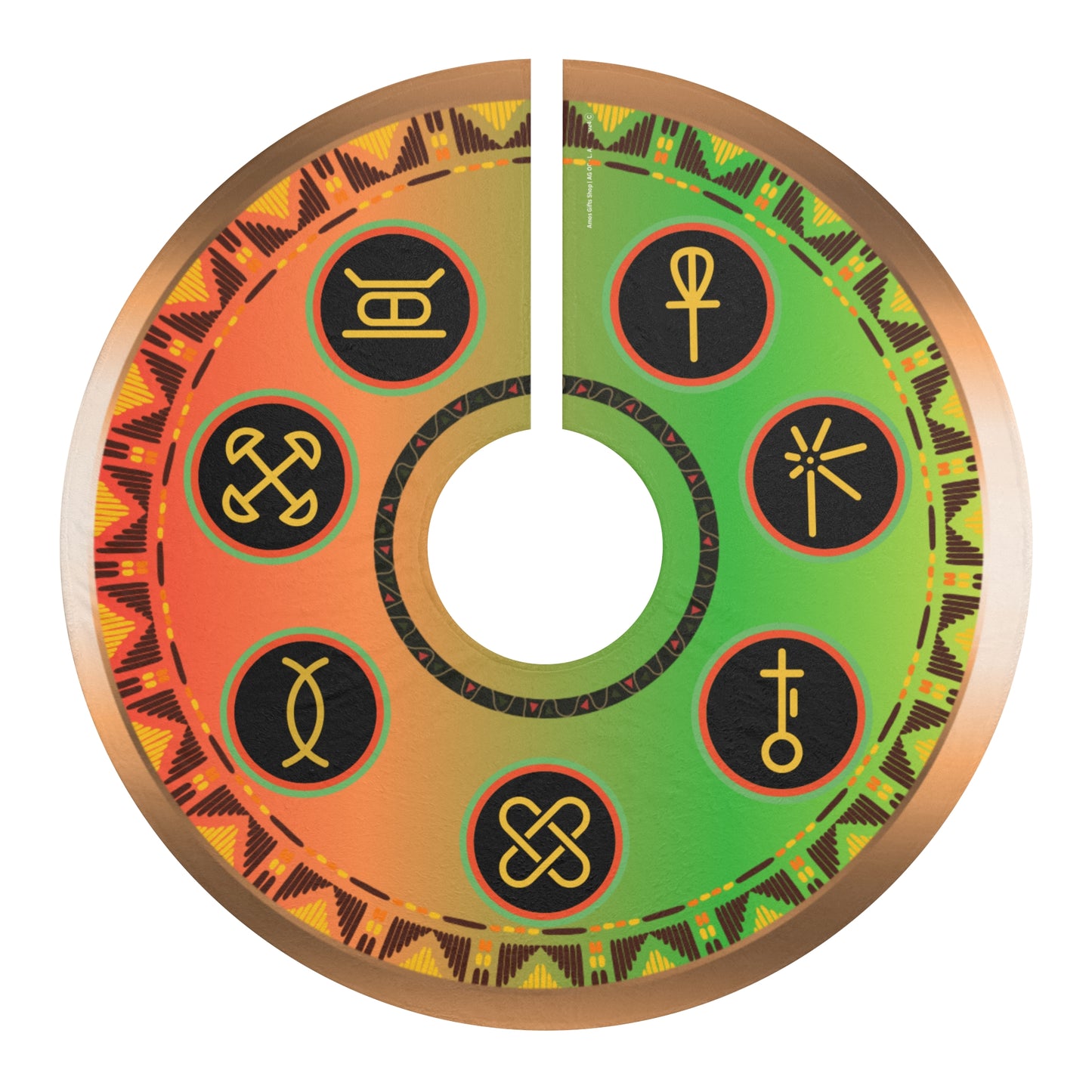 Nguzo Saba | Kwanzaa | Tree Skirts