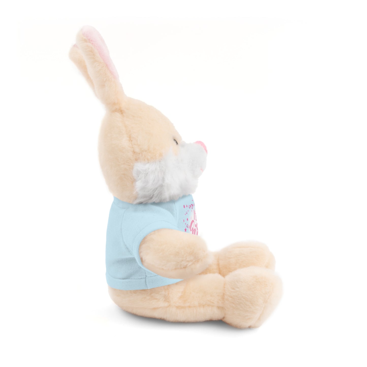 It’s a Girl | Plush Toy with T-Shirt (10 Colors, 6 Animals)