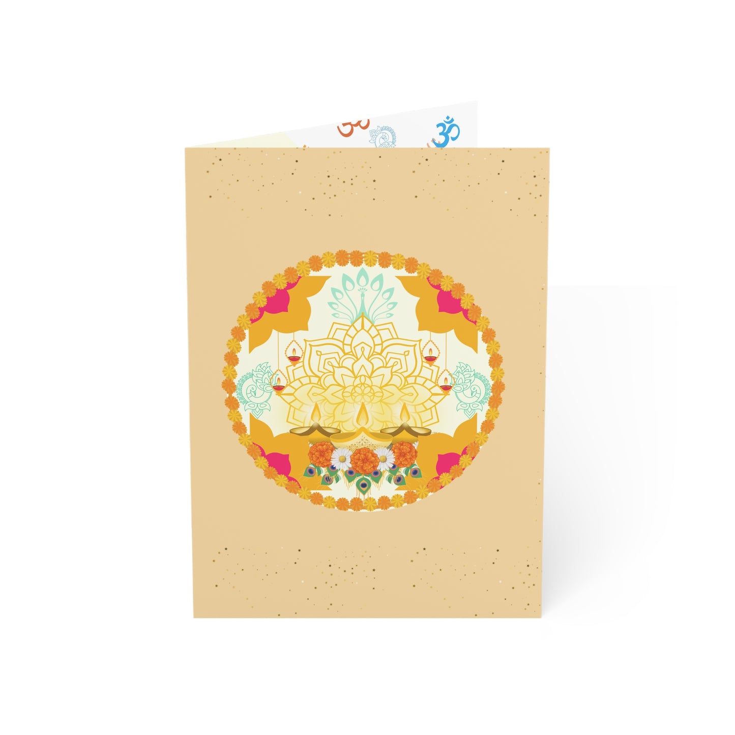 Hope & Om | Hindu Inspired | Blank Cards (1, 10 pcs)