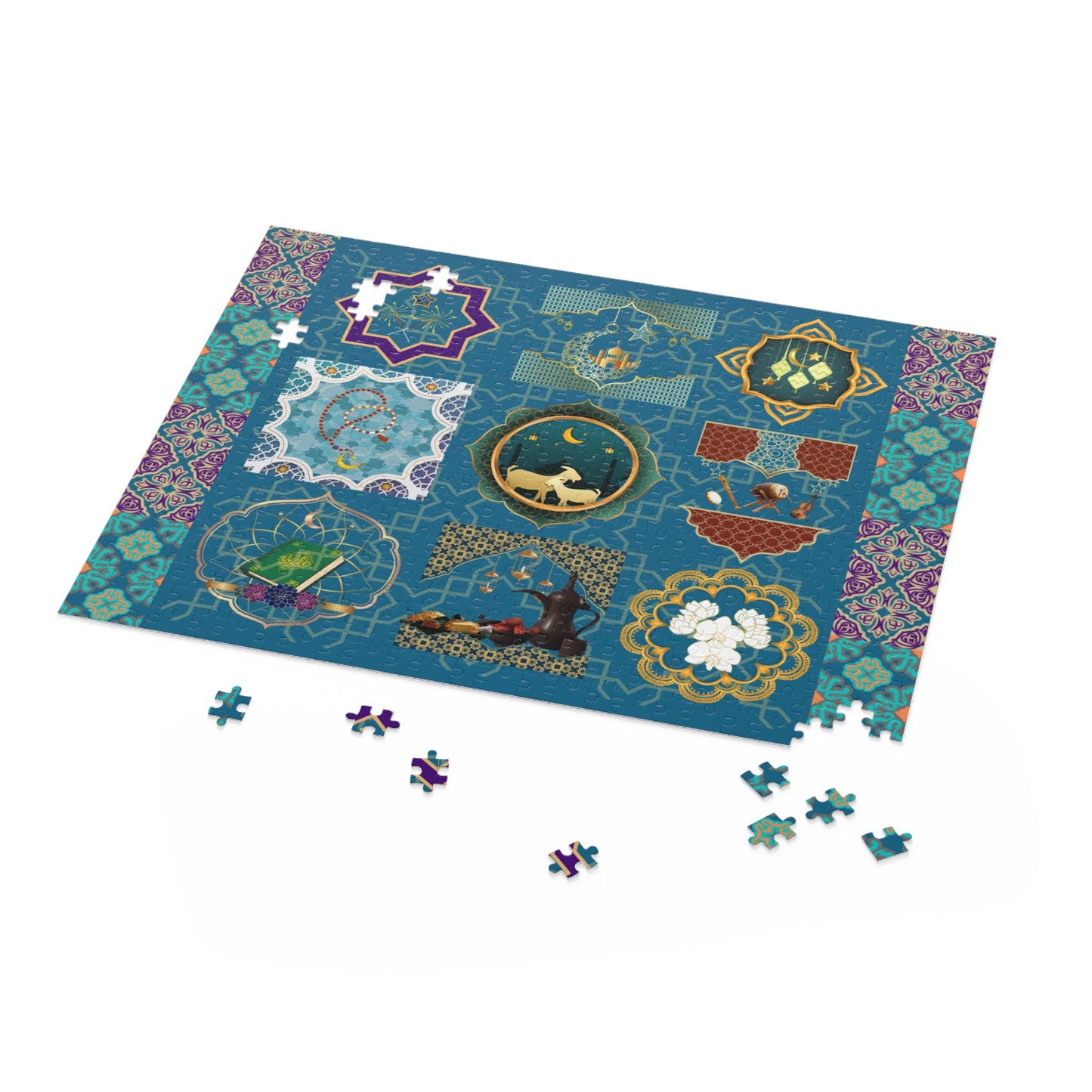 Mosaic Beauty | Muslim Inspired Puzzle (120, 252, 500-Piece)