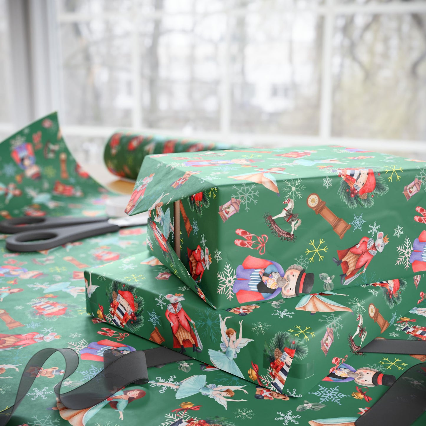 Nutcracker Wrapping Paper