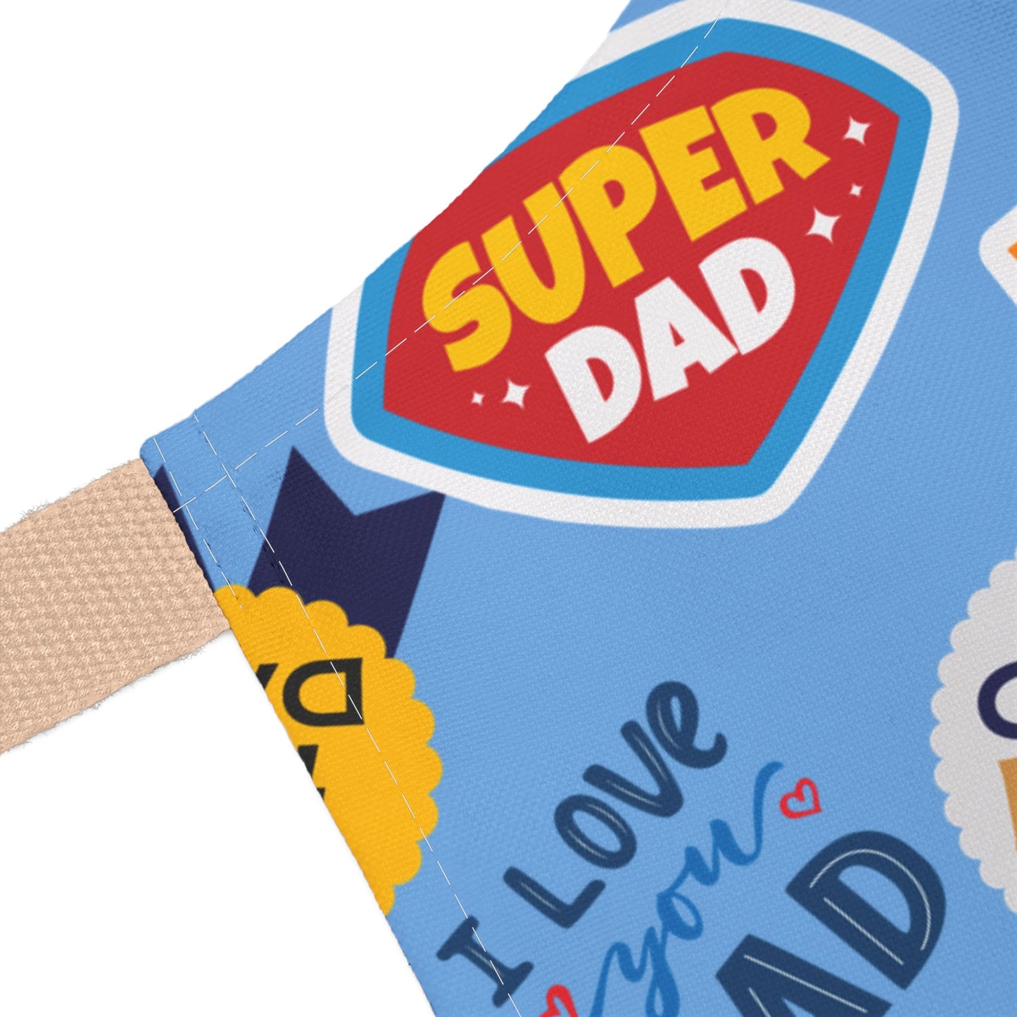 Dad Trophy Pattern Apron | Super Cool Dad Kitchen Apron