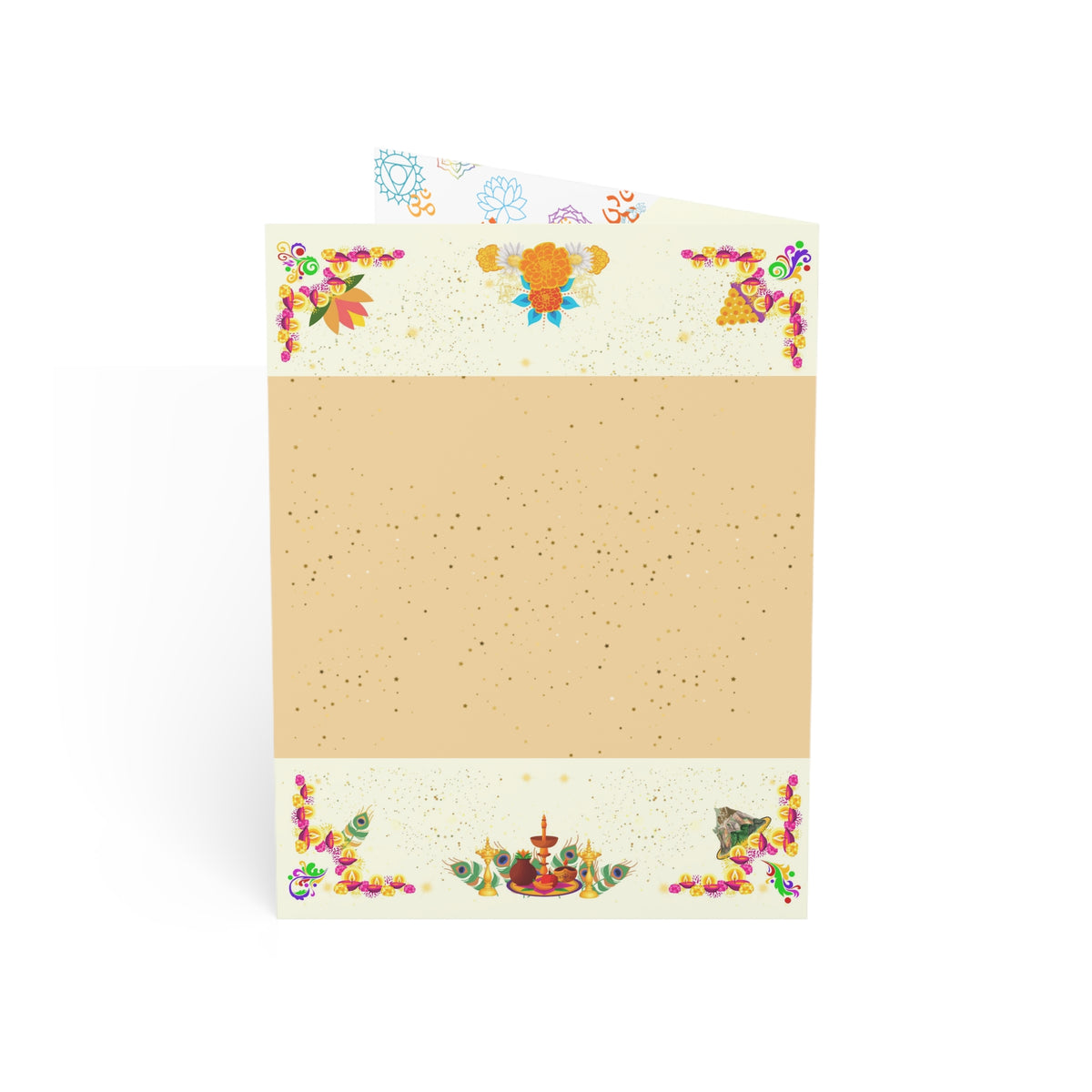 Hope & Om | Hindu Inspired | Blank Cards (1, 10 pcs)