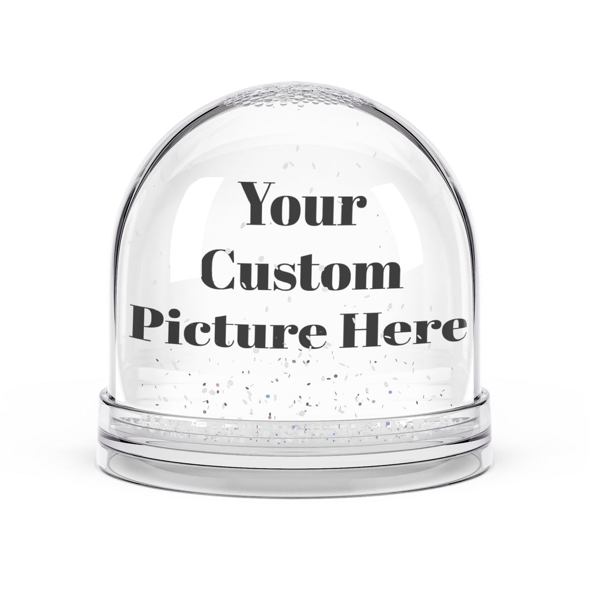Personalized Photo Snow Globe | Custom Picture Keepsake Gift