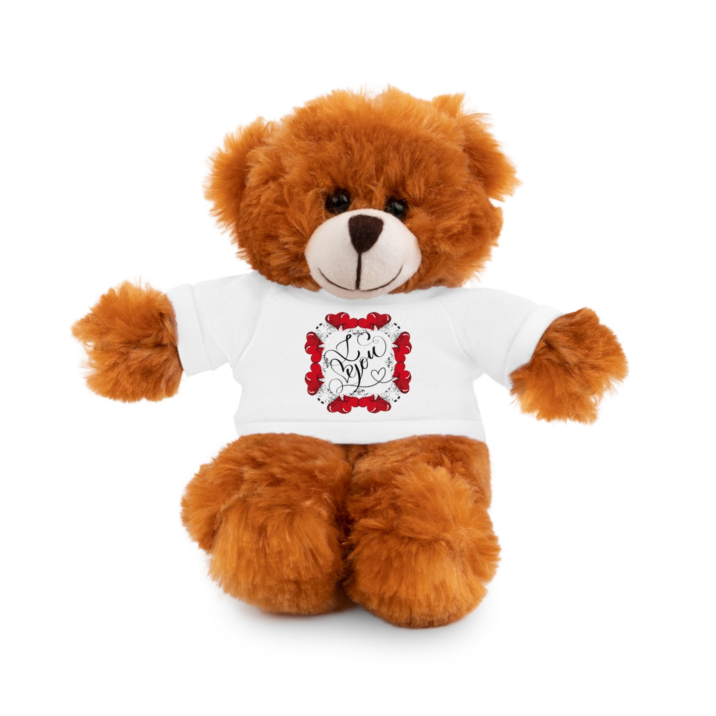 Simply, I Live You | Plush Toy with T-Shirt (10 Colors, 6 Animals)