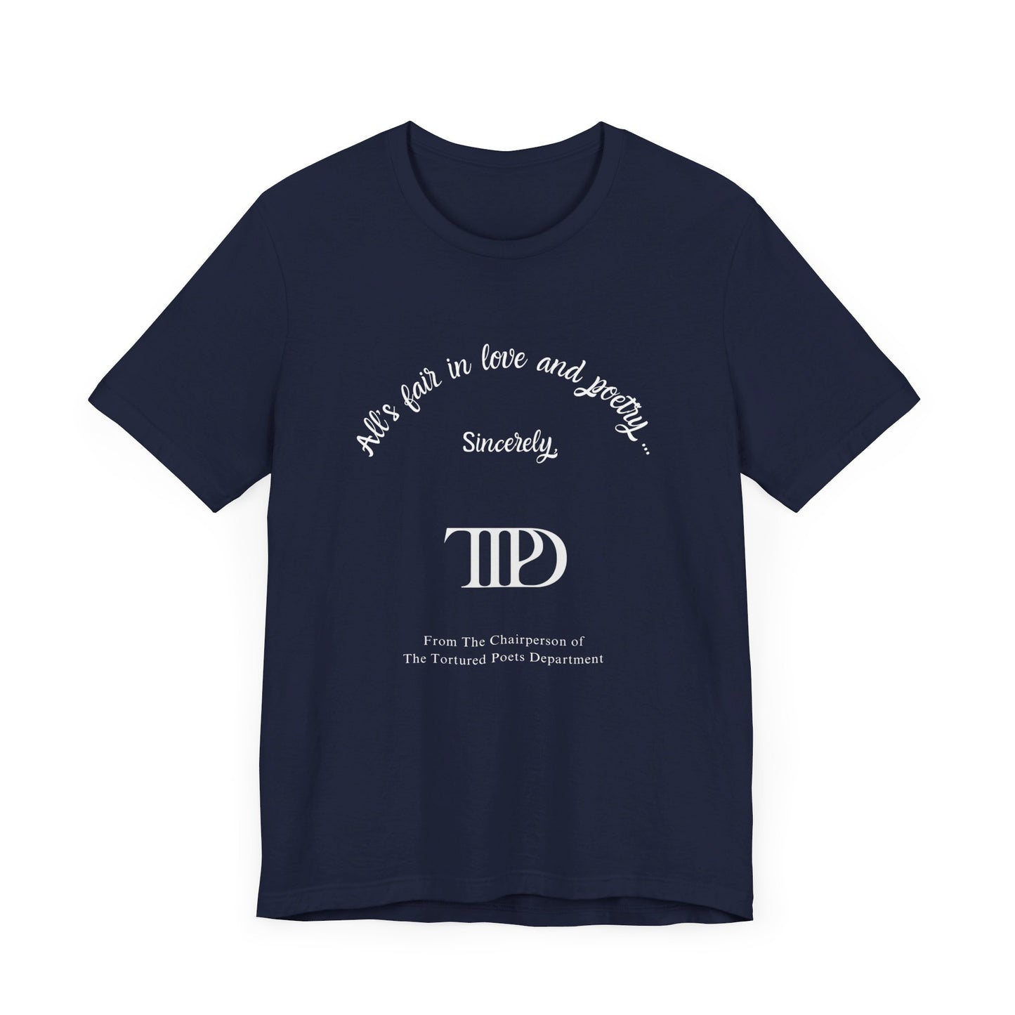 TTPD - Inspired Short Sleeve Tee | Unisex Jersey