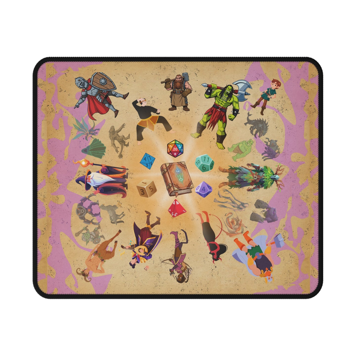 D n D Mouse Pad | Dungeons and Dragons Gaming Pad