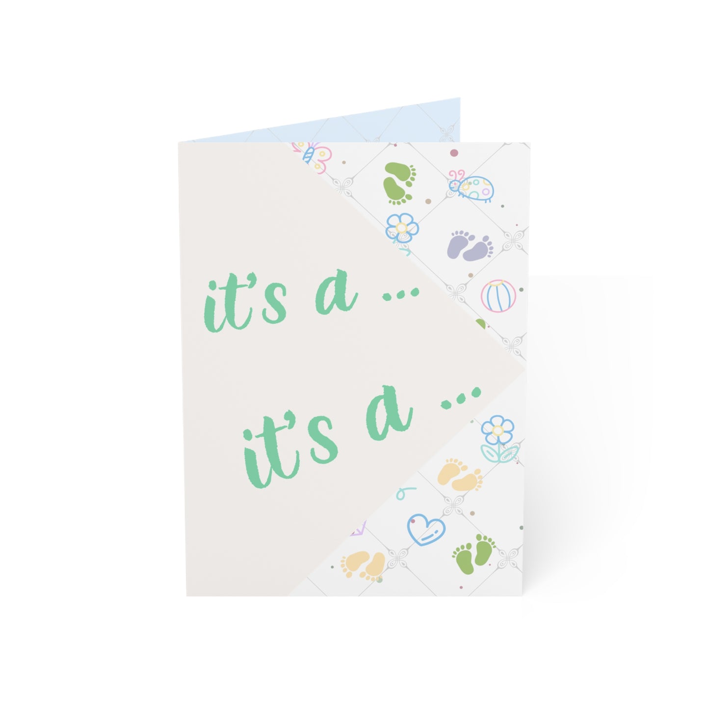Surprise, It’s a Boy | Gender Reveal Cards | Greeting Cards (1 pcs)