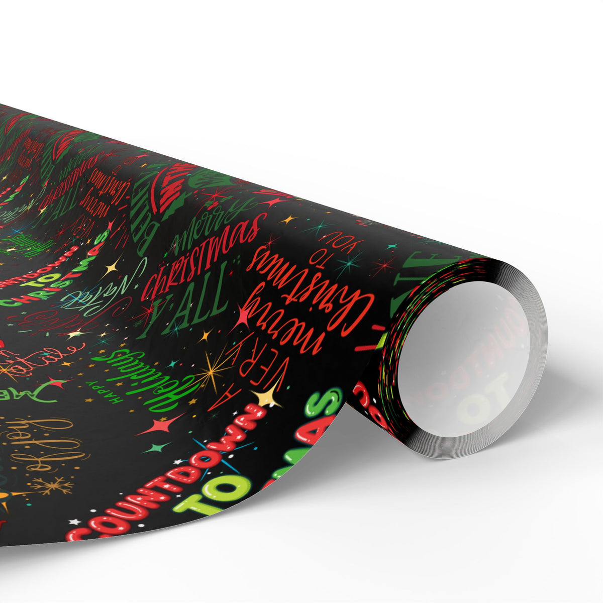 Holiday Quotes Gift Wrap | Magic of the Season | Christmas Wrapping Paper