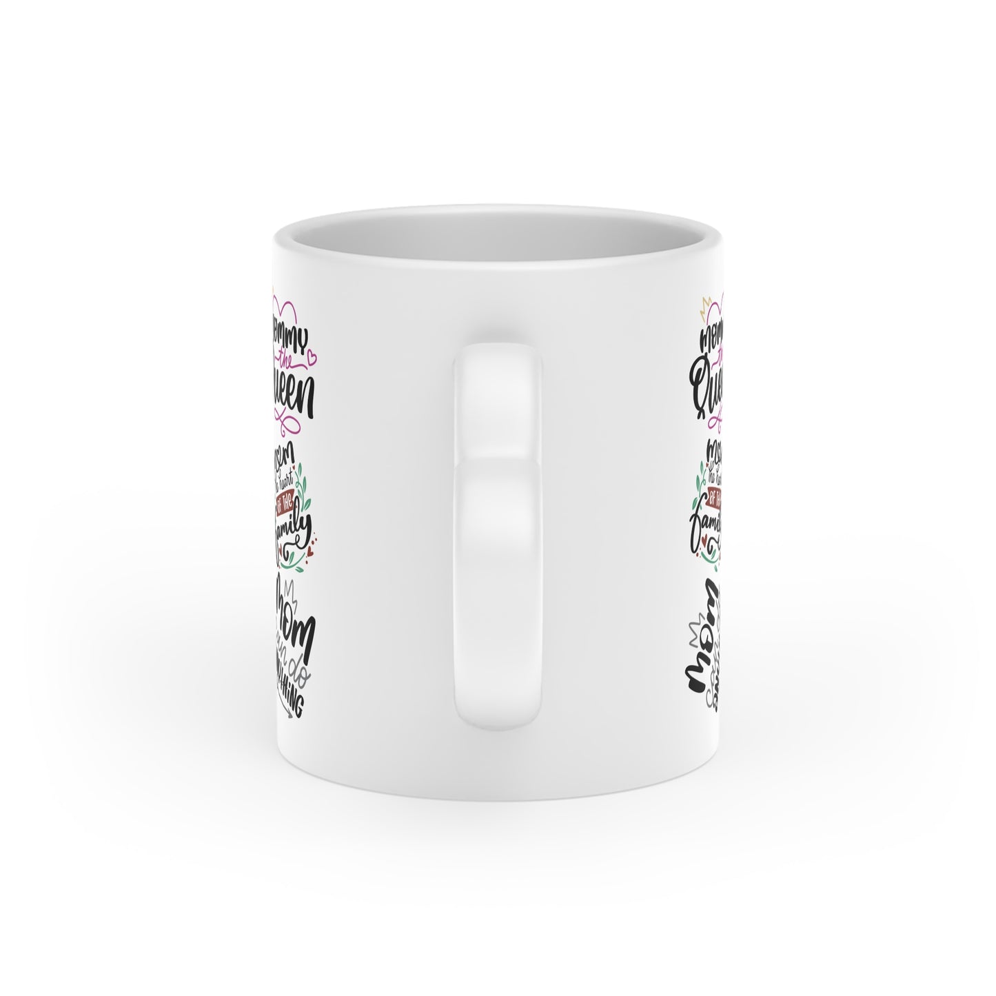 Mom Life Heart Mug — "World's Best Mom / Cool Mom" Gift