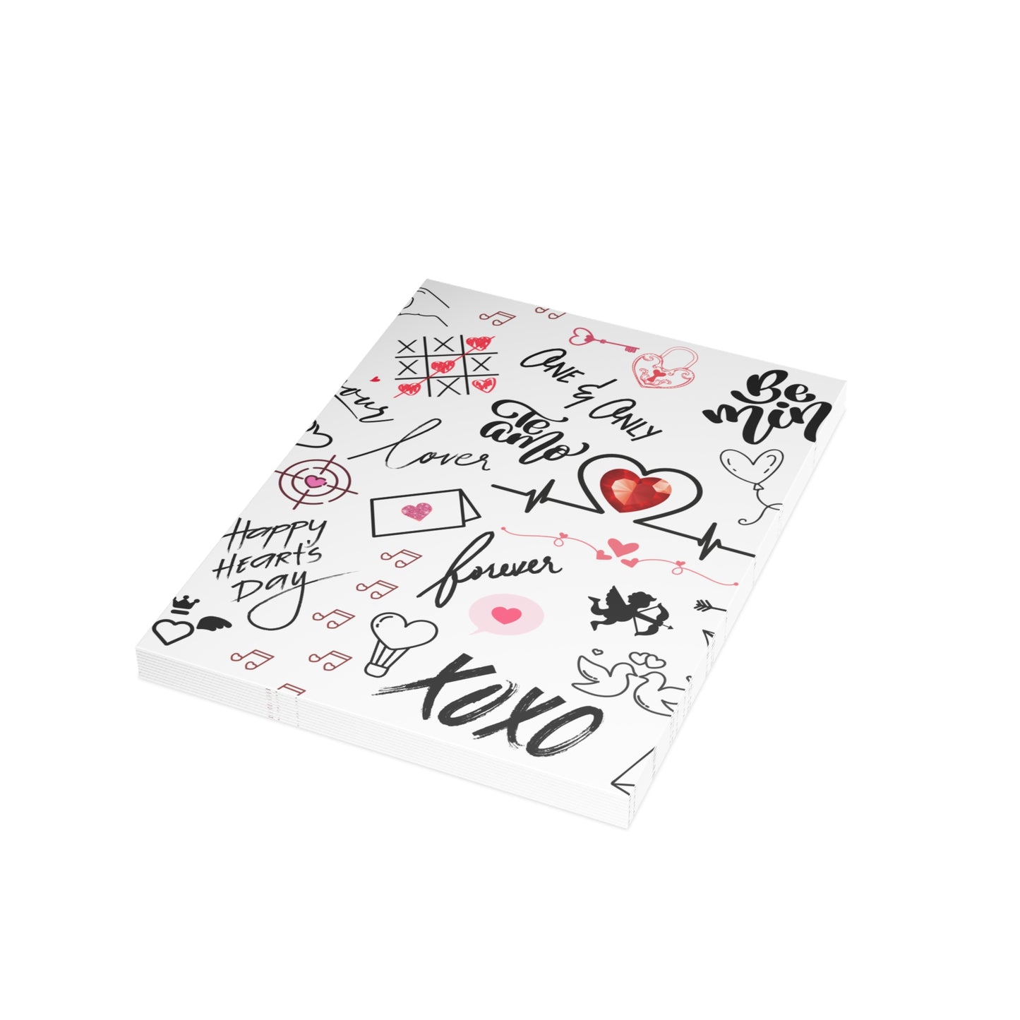 Love Language Greeting Cards — Notes from the Heart (1, 10 pcs)