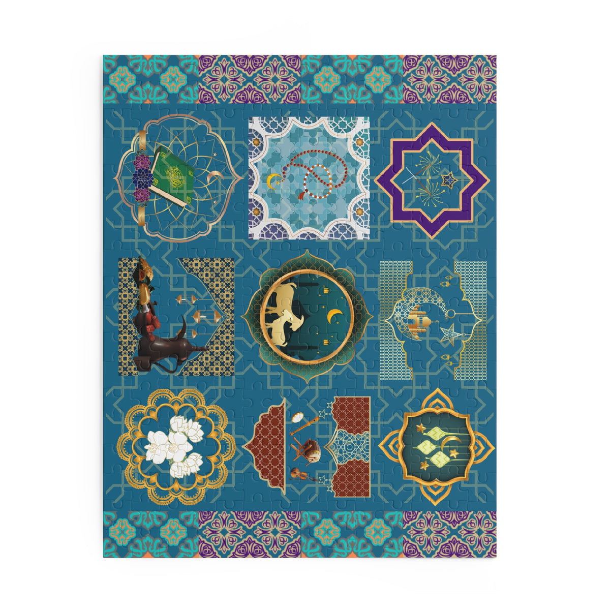 Mosaic Beauty Puzzle (120, 252, 500-Piece)