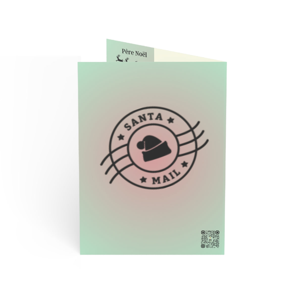 Letters to Santa | Santa, Don't Be Late | Blank Greeting Card