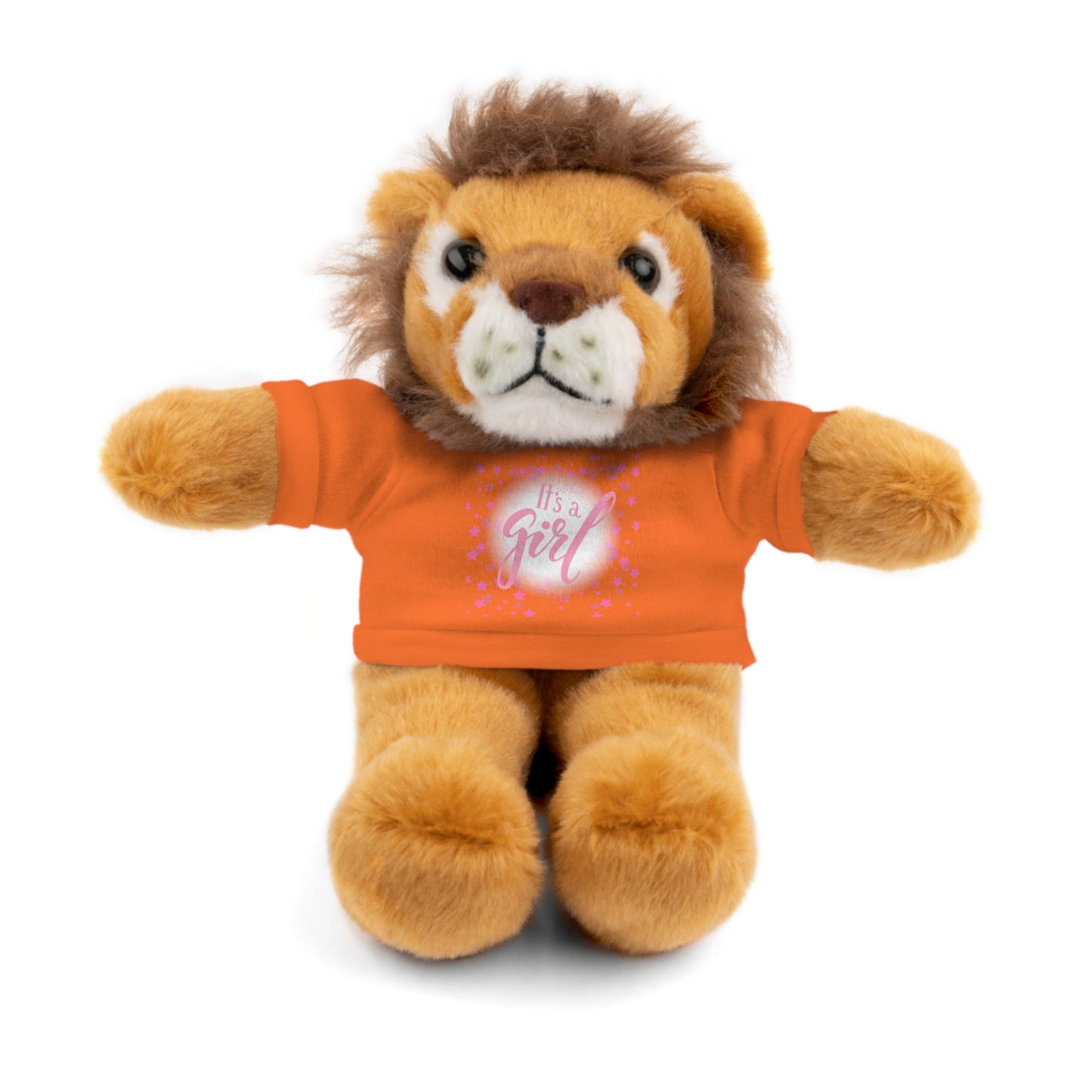 It’s a Girl | Plush Toy with T-Shirt (10 Colors, 6 Animals)