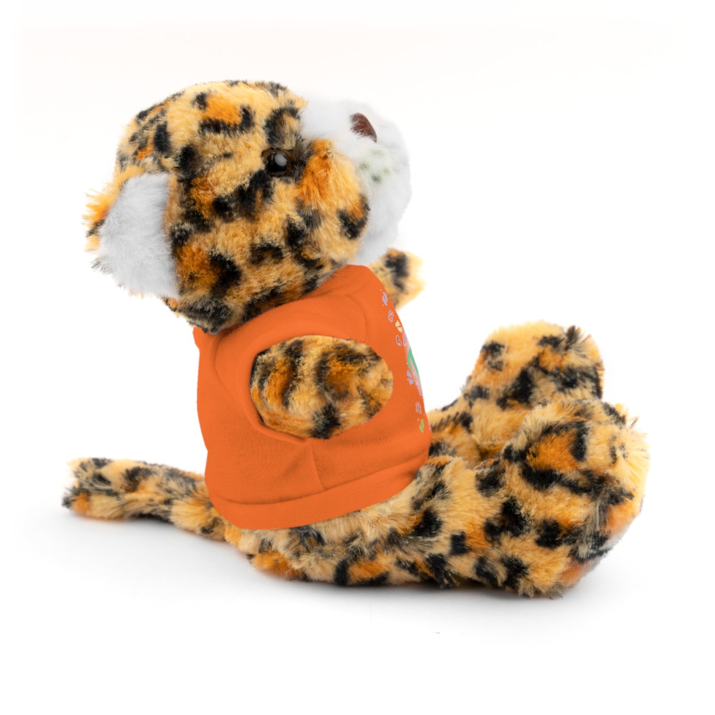 New Baby | Plush Toy with T-Shirt (10 Colors, 6 Animals)