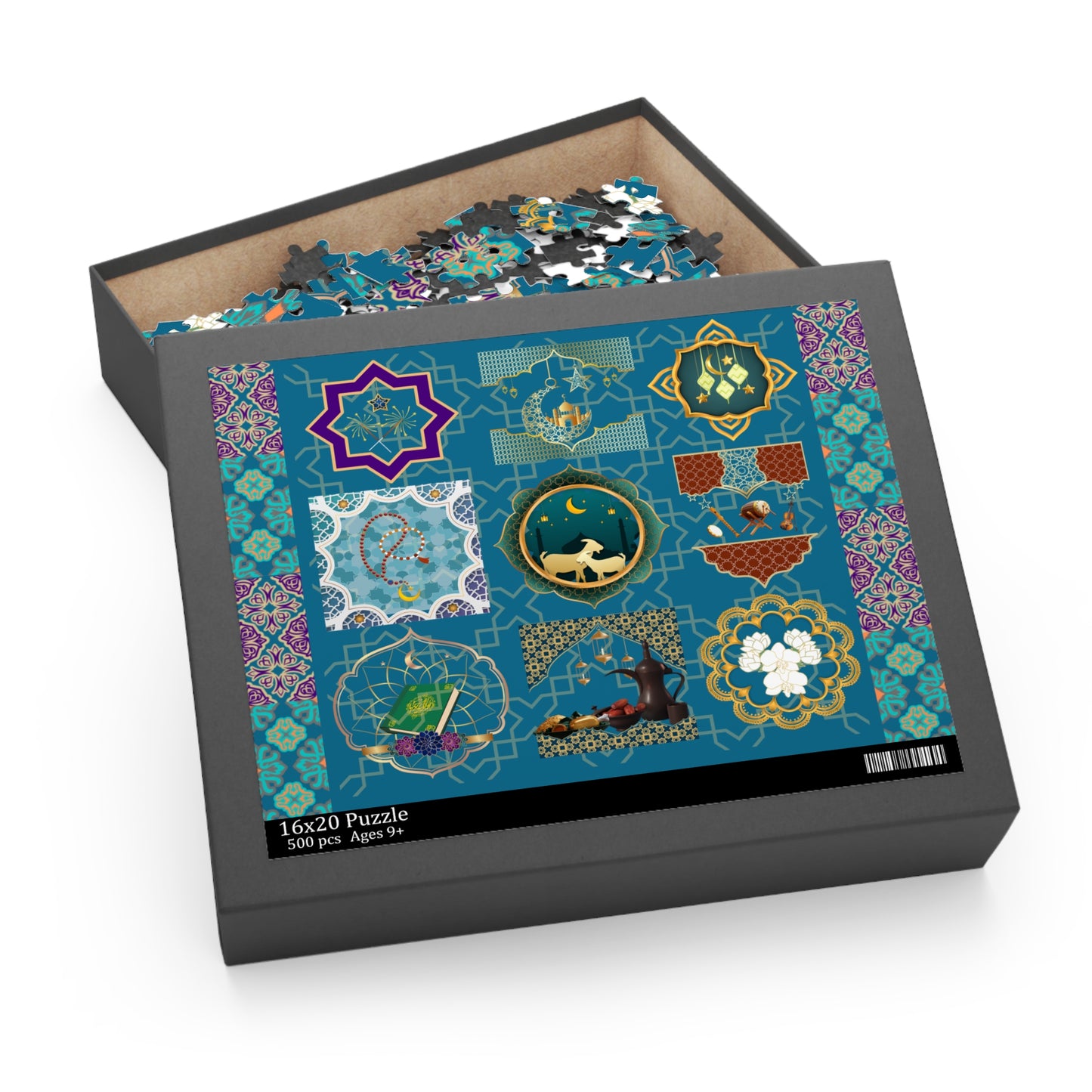 Mosaic Beauty | Muslim Inspired Puzzle (120, 252, 500-Piece)