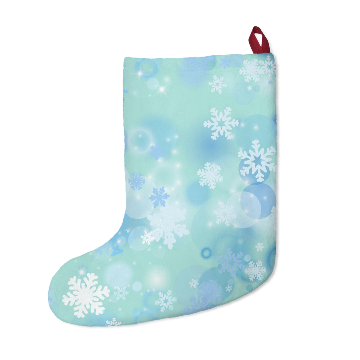 Christmas Stocking | First Snow Fall | Cute Holiday Stocking (Personalize)