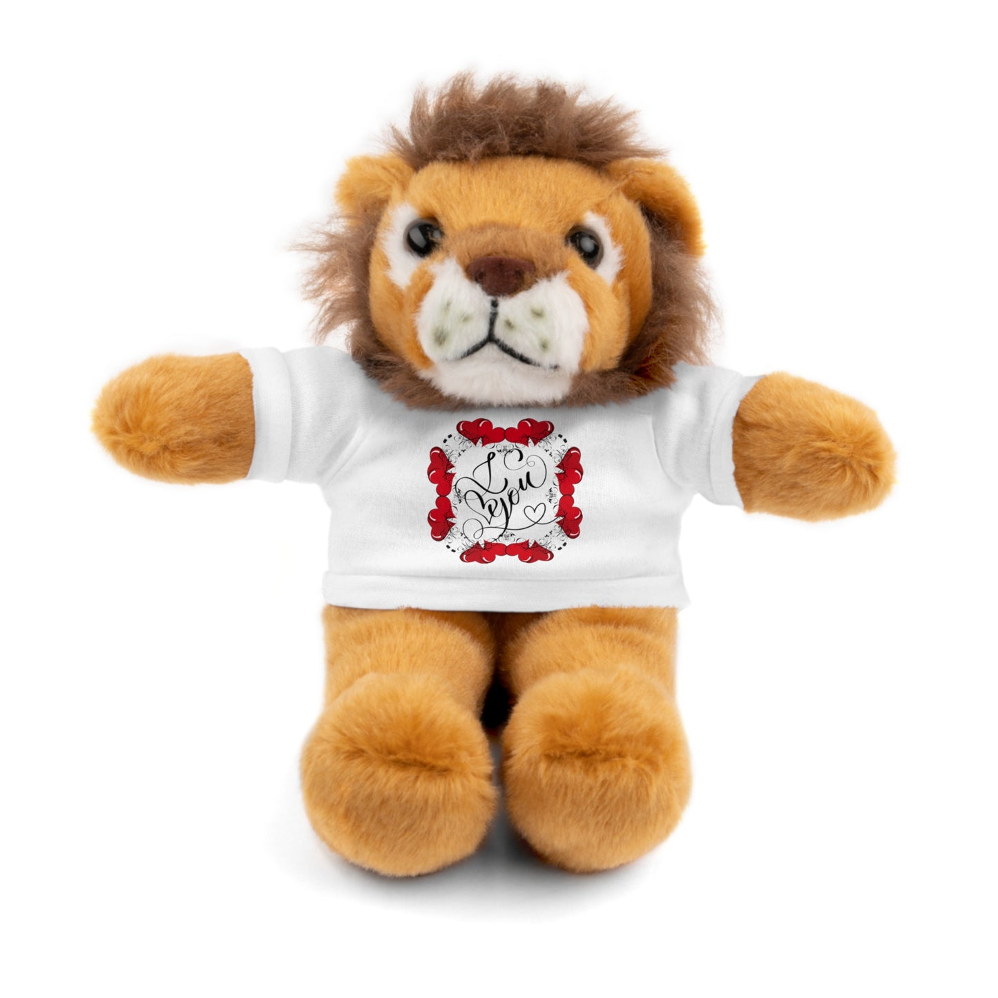 Simply, I Live You | Plush Toy with T-Shirt (10 Colors, 6 Animals)