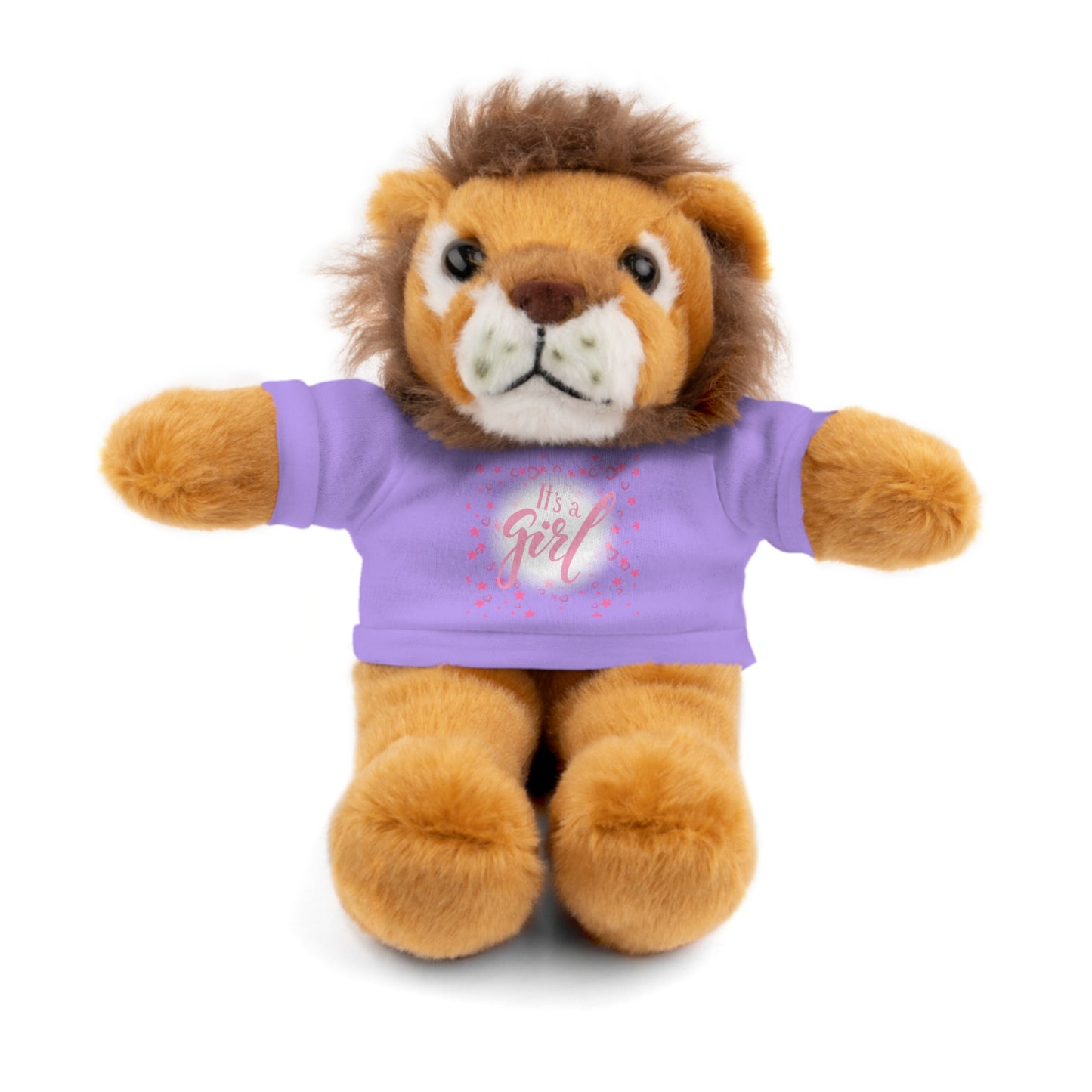 It’s a Girl | Plush Toy with T-Shirt (10 Colors, 6 Animals)