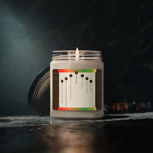 Kinara | Kwanzaa Light | Scented Soy Candle, 9oz (3 Scents)