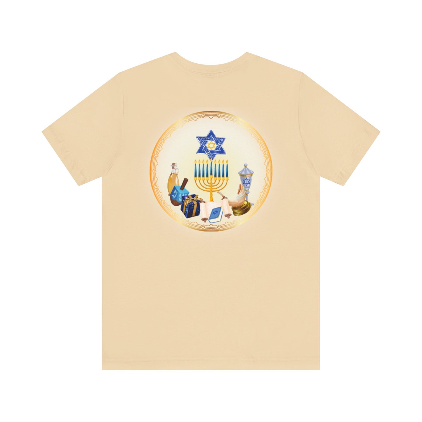 Hanukah / Jewish Inspired Short Sleeve Tee | Unisex Jersey