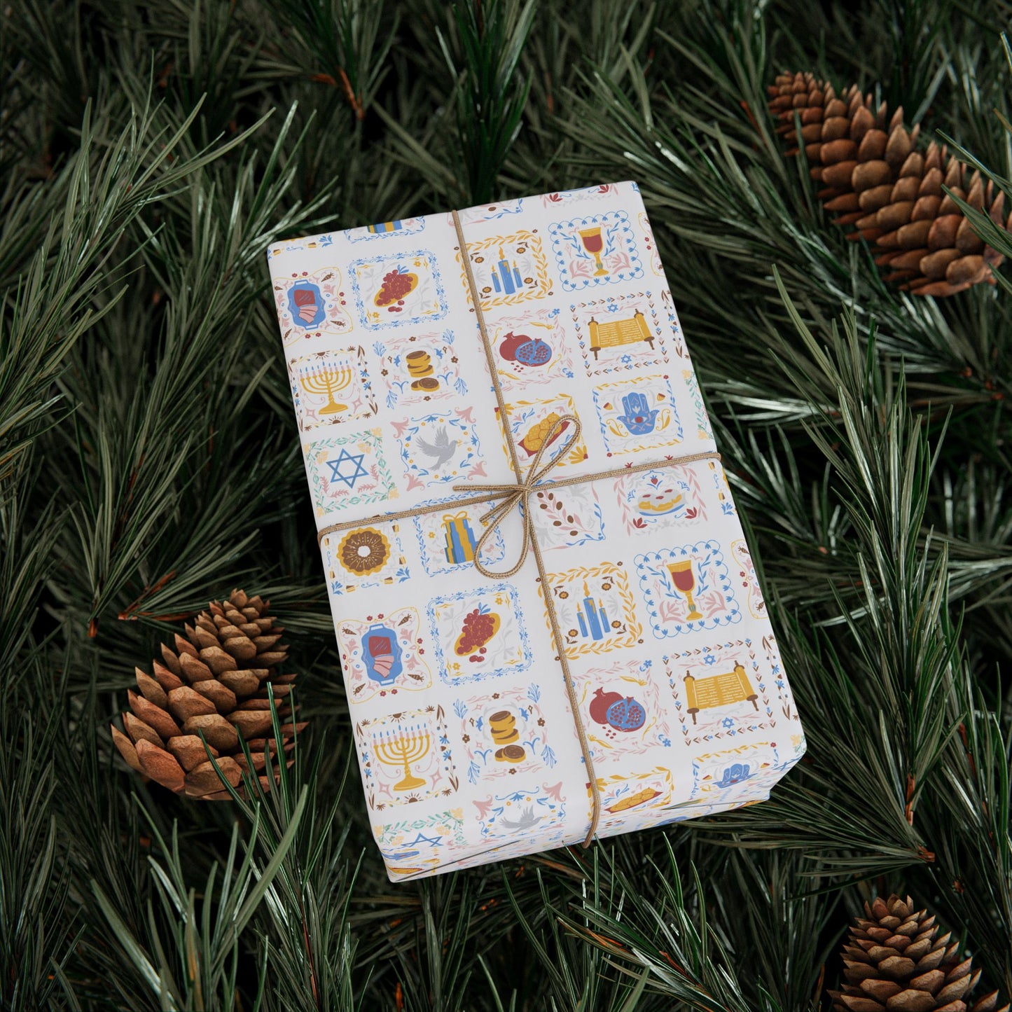 Beloved Treasures | Hanukkah | Cute Wrapping Paper