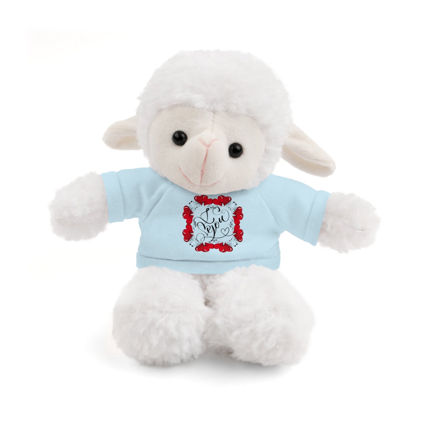 Simply, I Live You | Plush Toy with T-Shirt (10 Colors, 6 Animals)