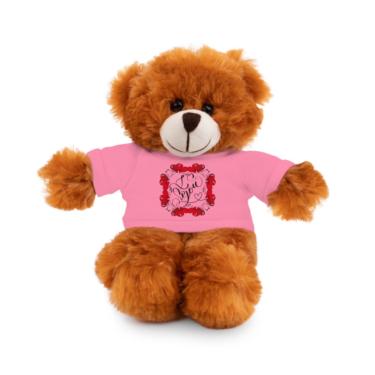 Simply, I Live You | Plush Toy with T-Shirt (10 Colors, 6 Animals)