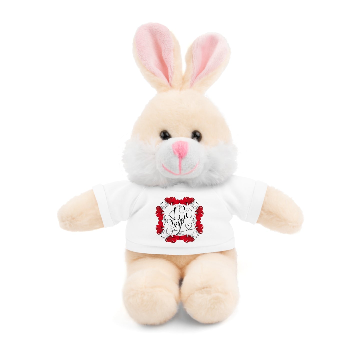 Simply, I Live You | Plush Toy with T-Shirt (10 Colors, 6 Animals)