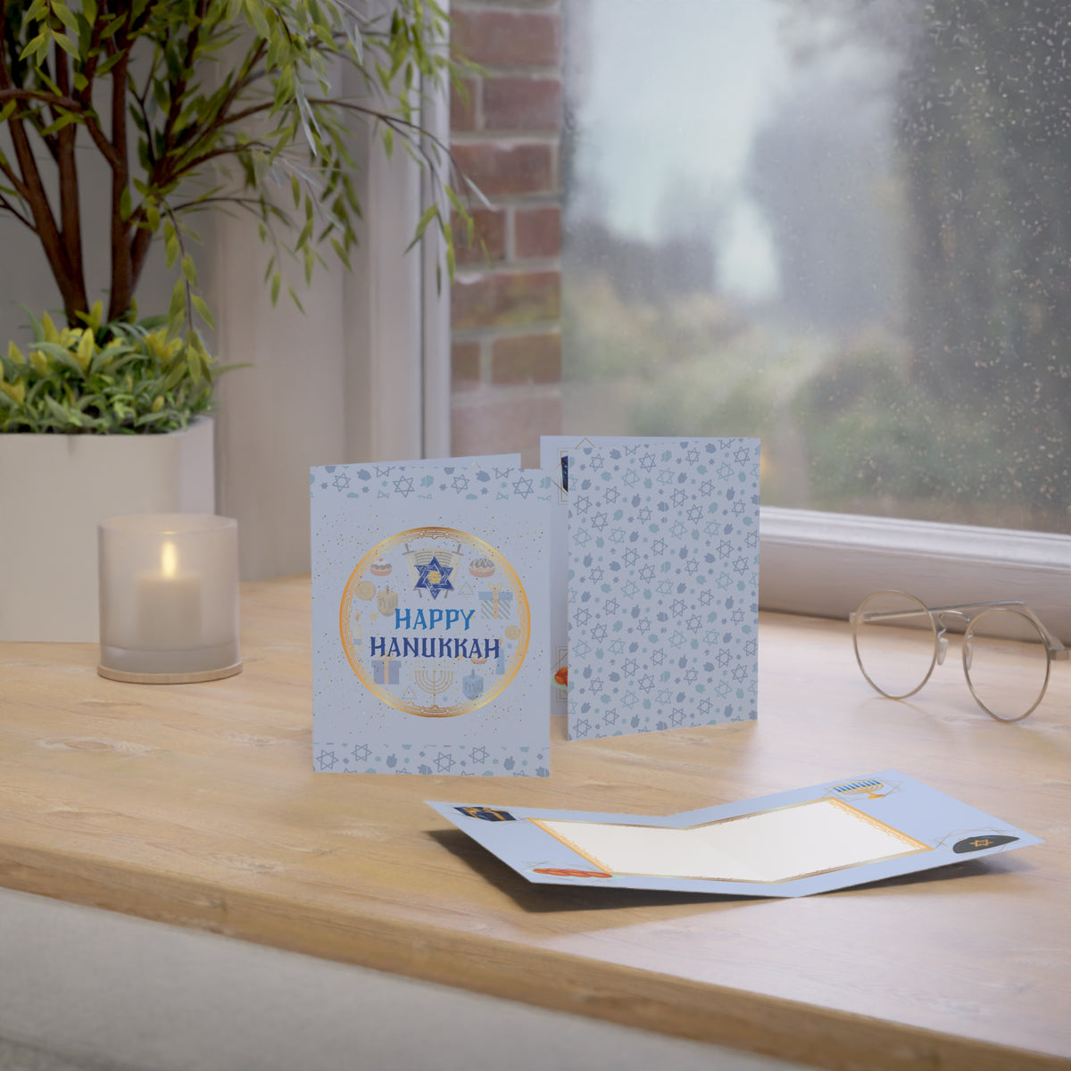 Happy Hanukkah | Personalized Greeting Cards