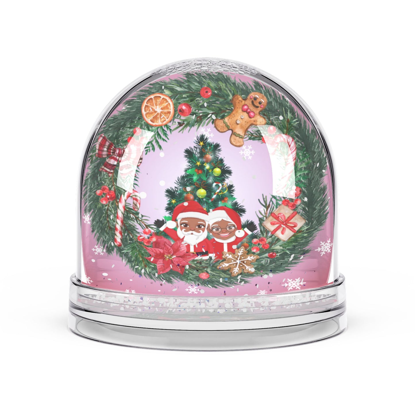 Christmas Snow Globe Ornament