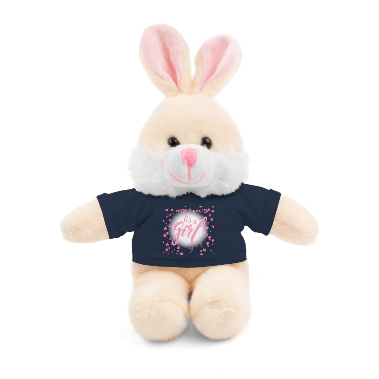 It’s a Girl | Plush Toy with T-Shirt (10 Colors, 6 Animals)