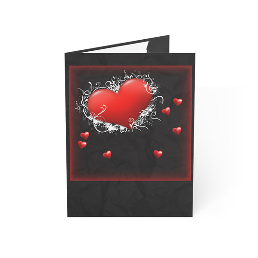 Warm Glow Greeting Cards — Send a Message From the Heart (1 or 10 pc)