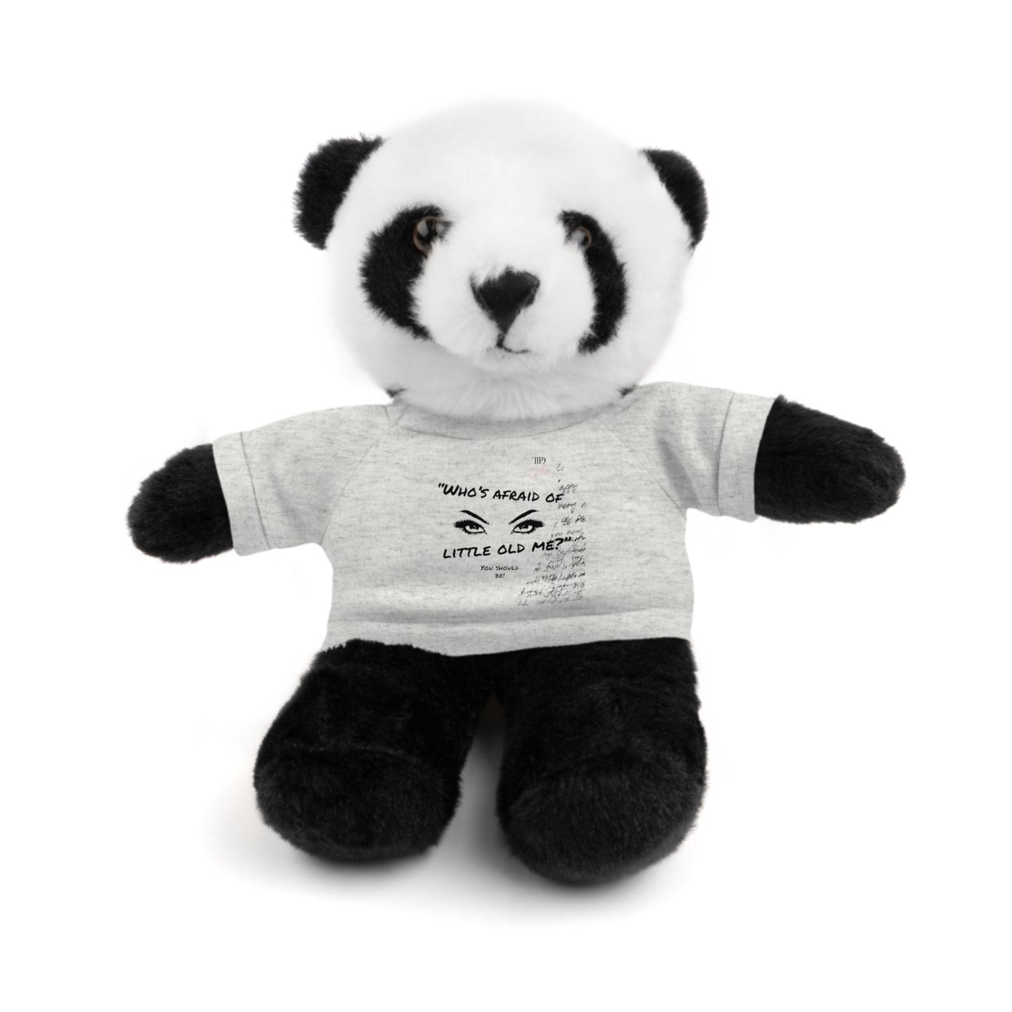 TTPD Inspired | Who’s Afraid / Little Old Me? | Plush Toy with T-Shirt (5 Colors, 6 Animals)