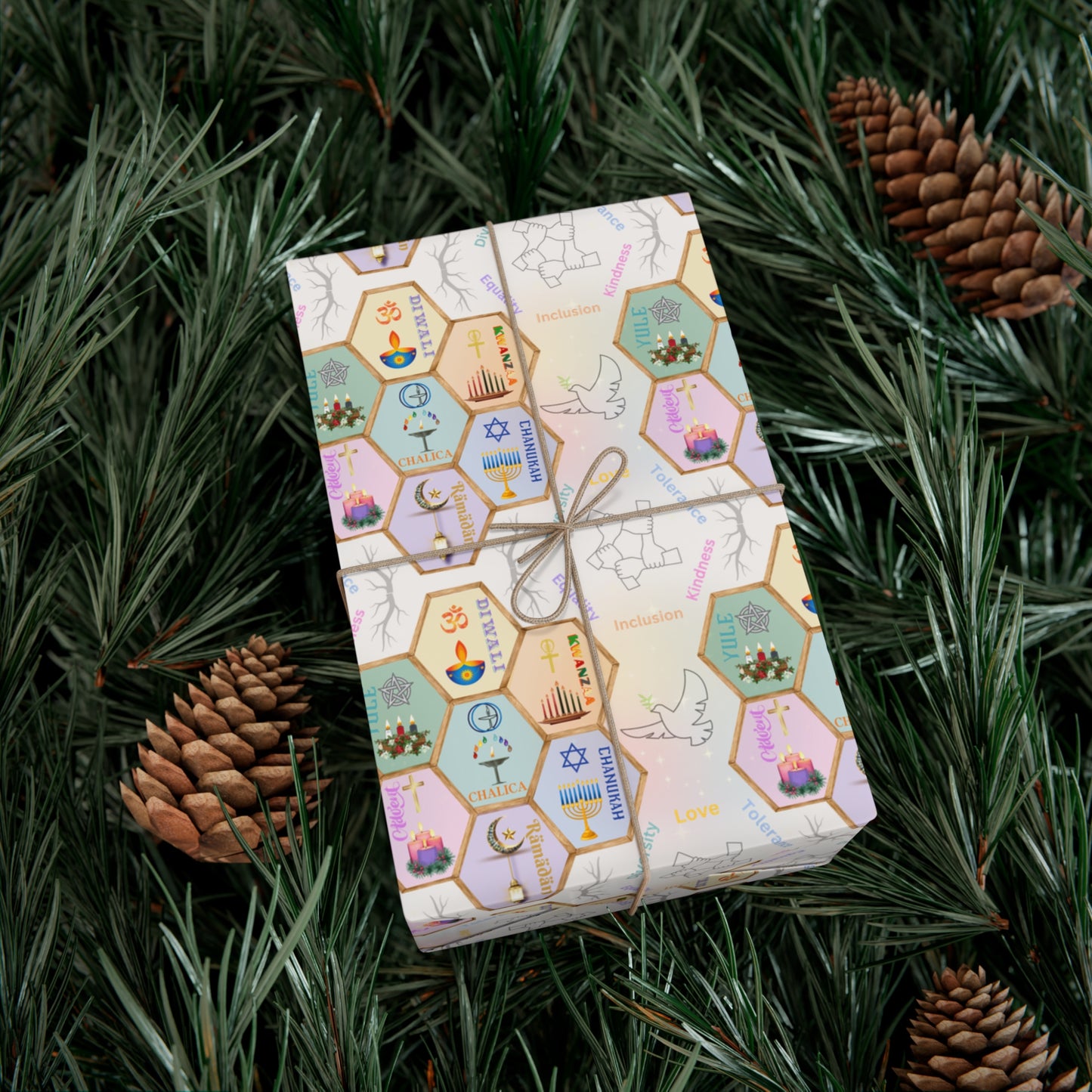 Festival of Lights | Winter Celebrations | Gift Wrap Papers