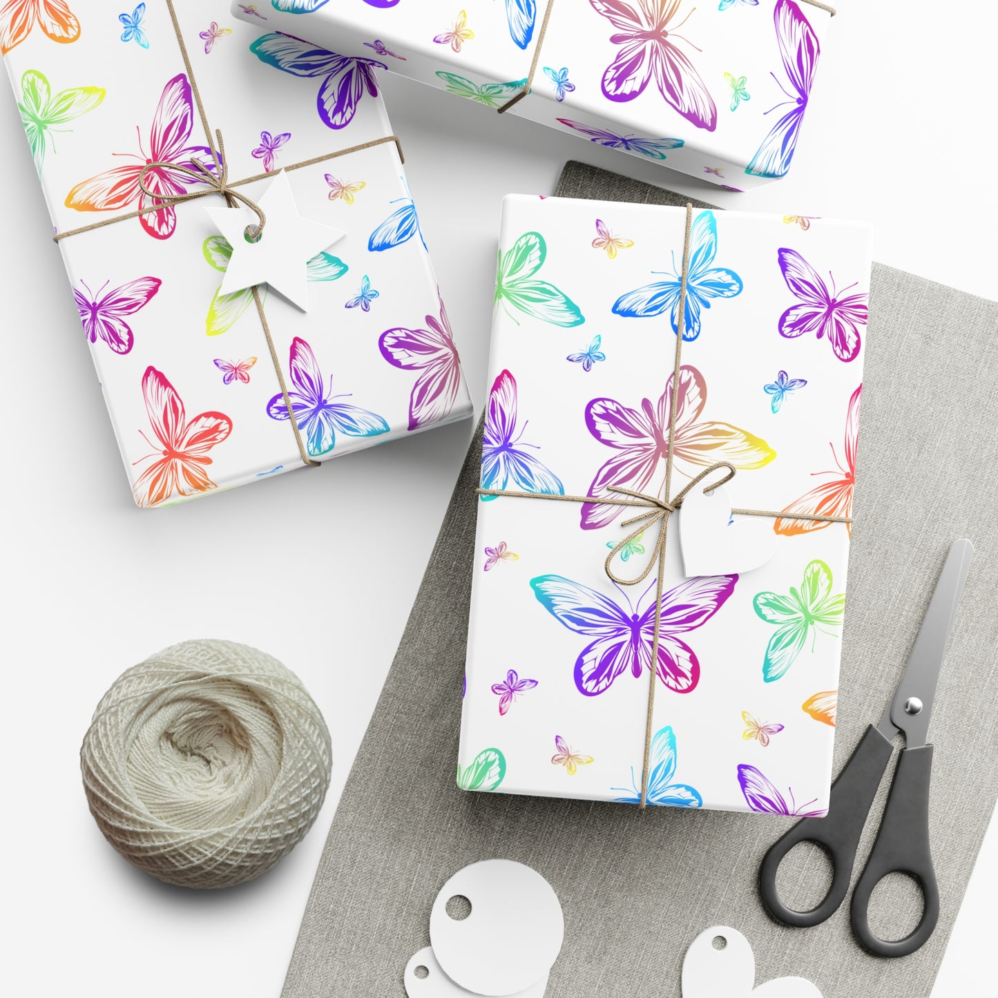 Butterfly Dance Gift Wrap Papers