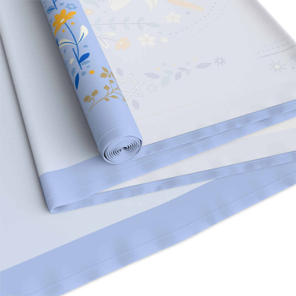 Peaceful Words | Hanukkah Table Runner (Cotton, Poly)