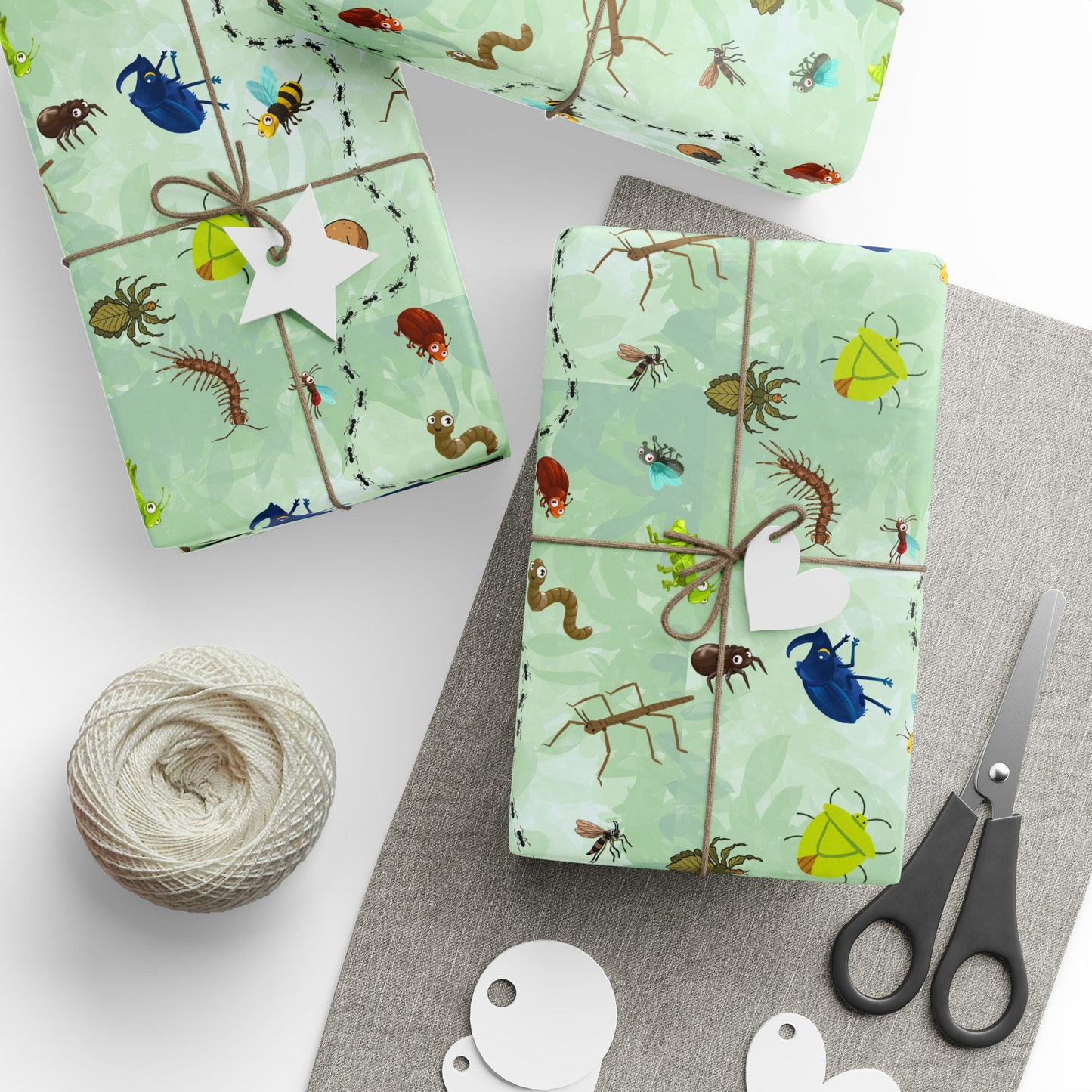 Life of Bugs Gift Wrap | Creepy Crawley Entomologist | Wrapping Paper