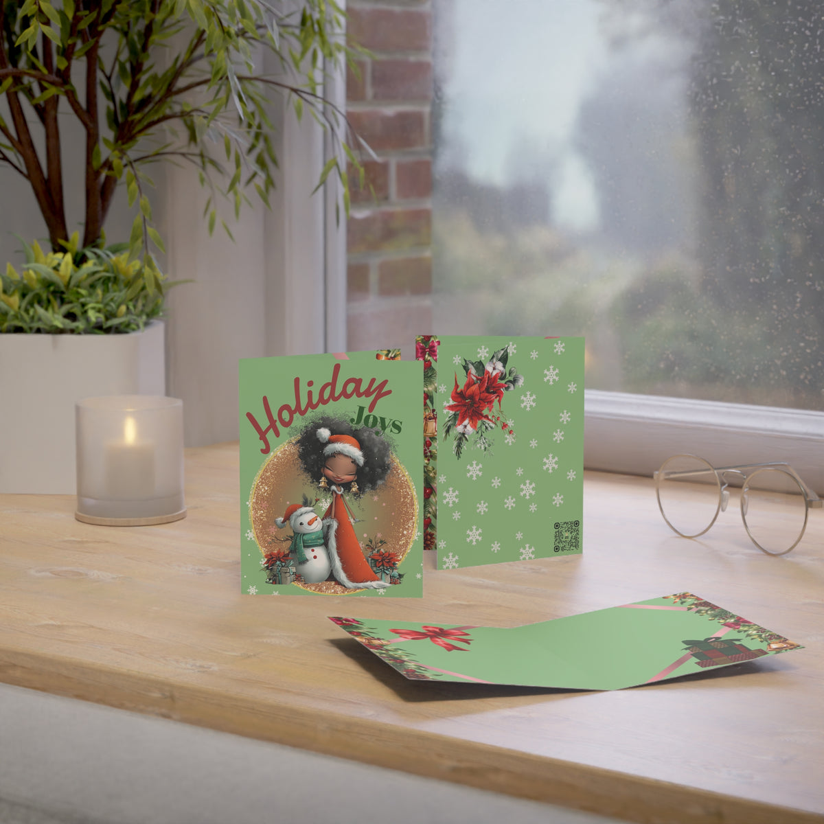 Holiday Joys | ‘tis the Season | Greeting Cards (1, 10 pcs)