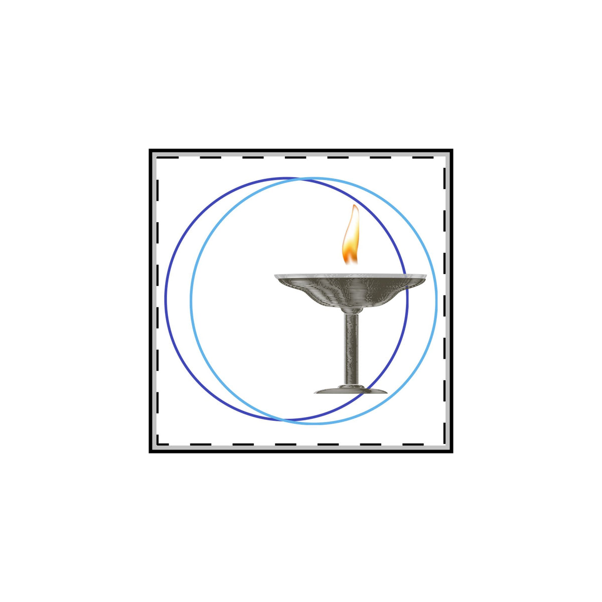 Flame Chalice Lapel Pin | UU Commune Pin