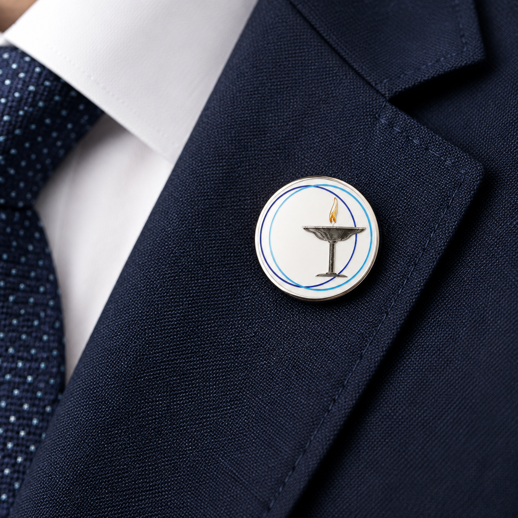 Flame Chalice Lapel Pin | UU Commune Pin