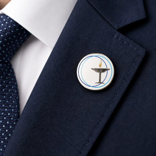 Flame Chalice Lapel Pin | UU Commune Pin