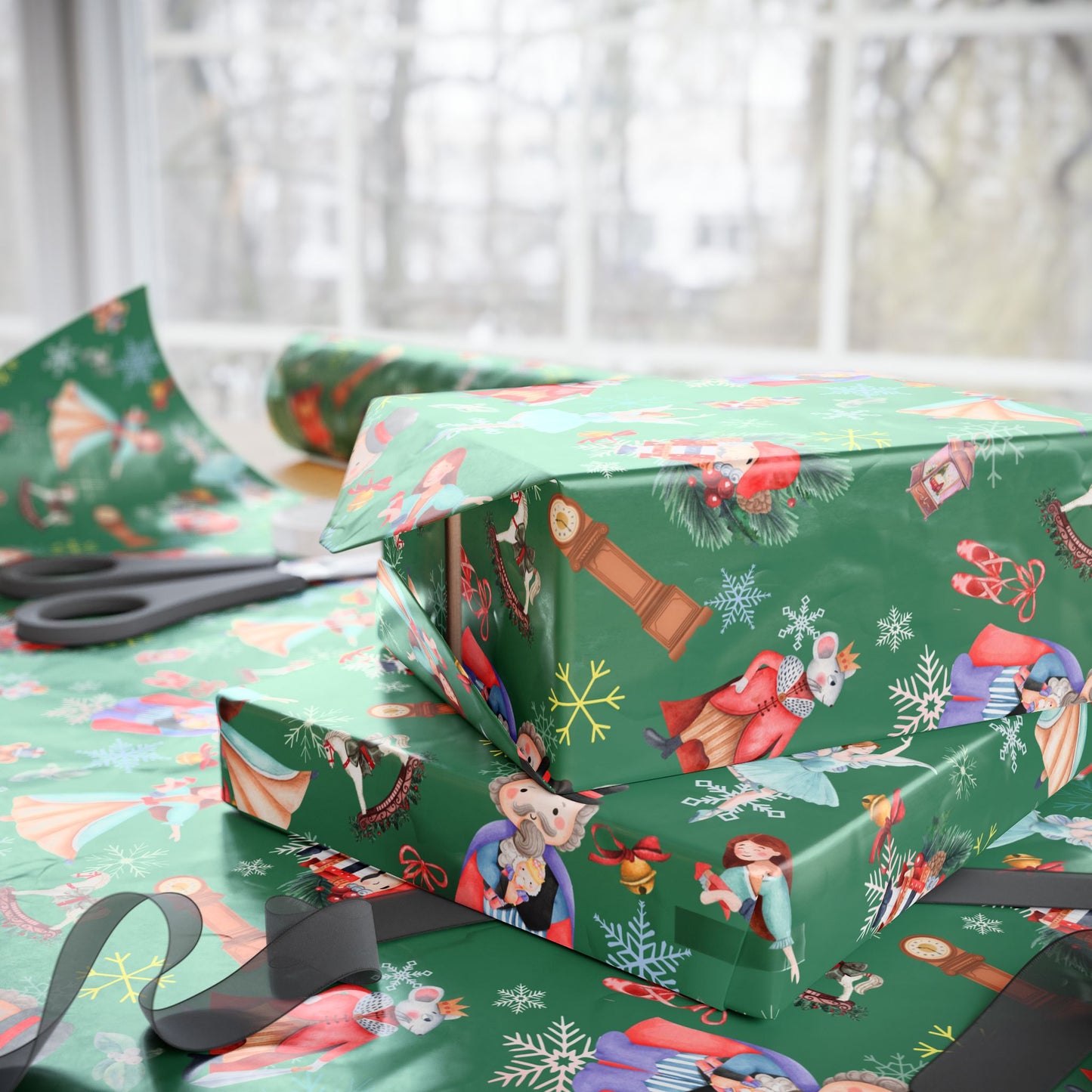 Nutcracker Wrapping Paper | Inspired by the Story and Ballet