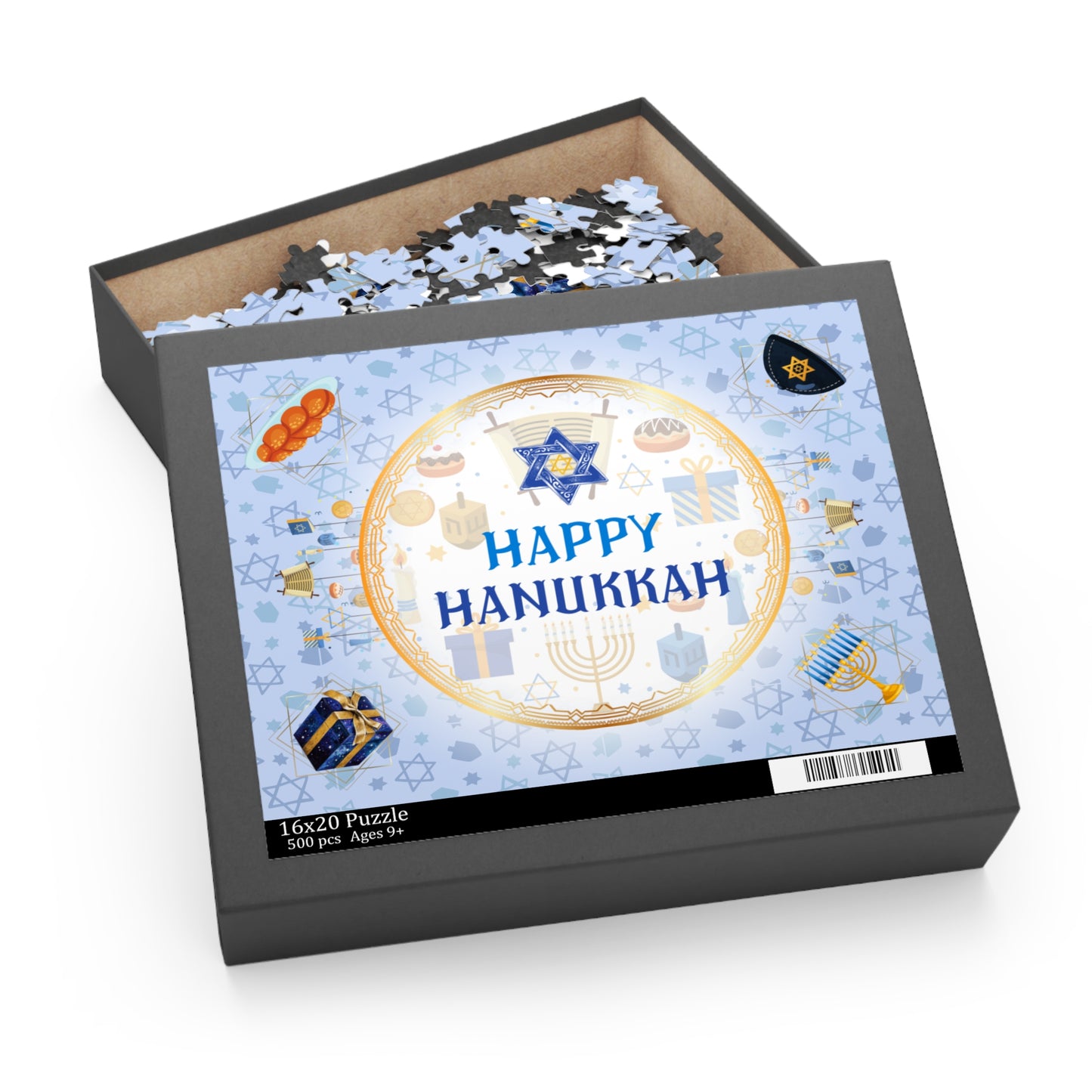 Puzzle Jewish Inspired | Happy Hanukkah Holiday Treasure (120, 252 or 500)