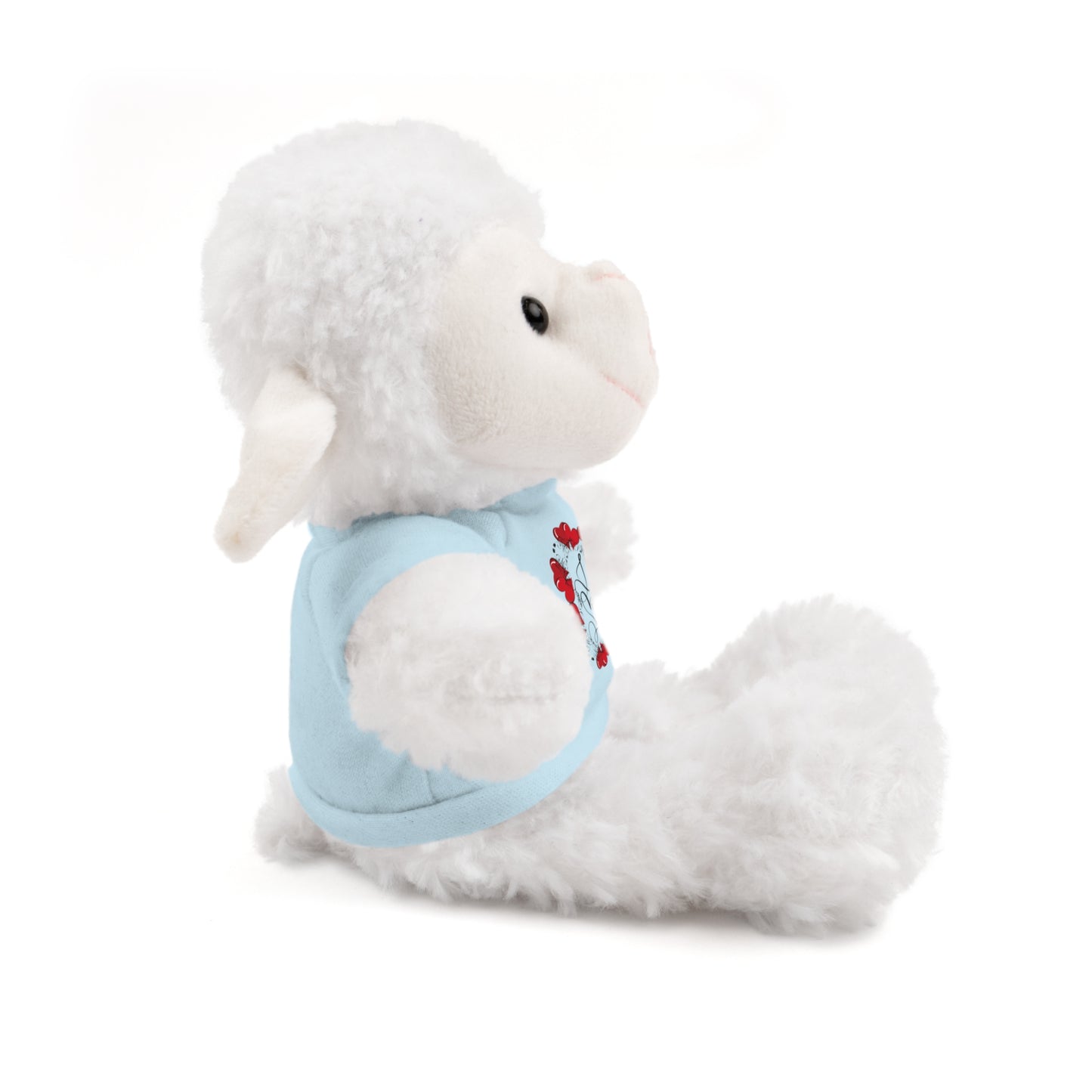 Simply, I Live You | Plush Toy with T-Shirt (10 Colors, 6 Animals)