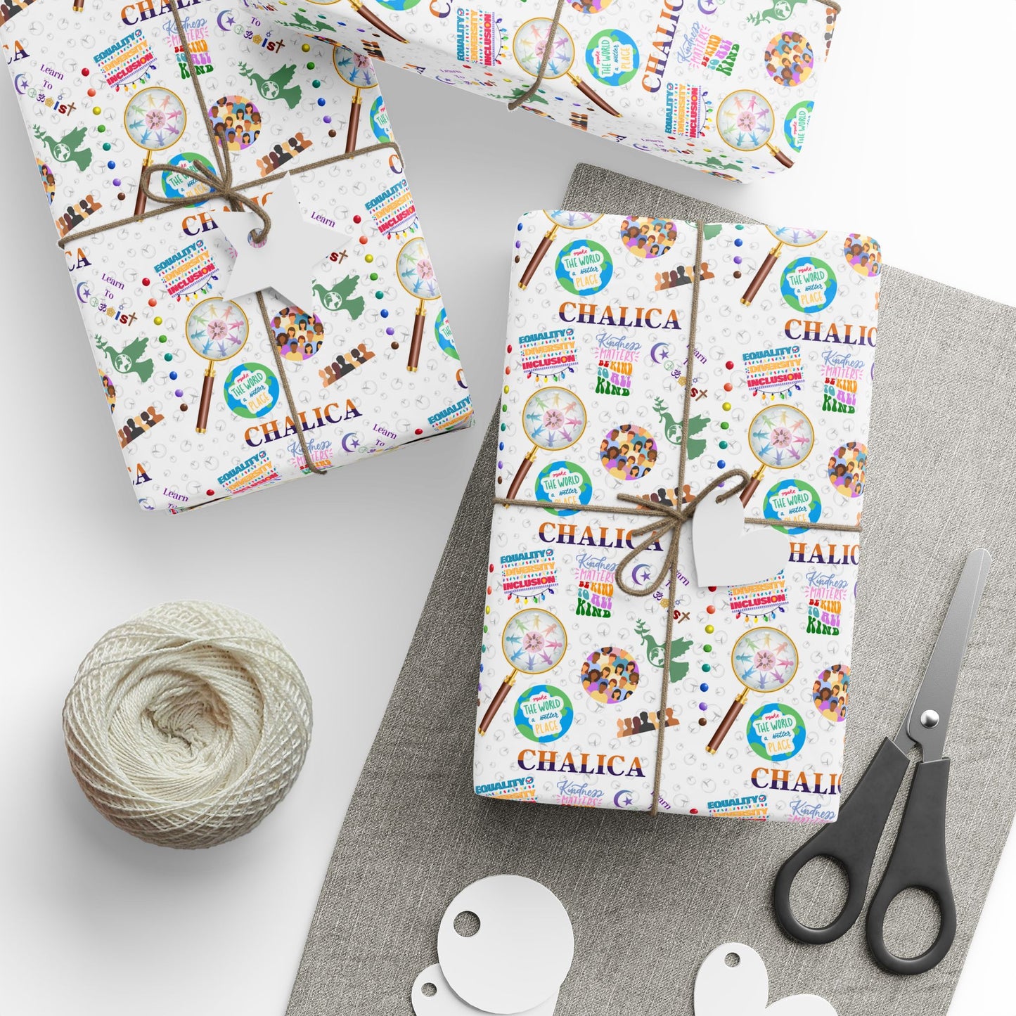 Chalica | 8 Ways to Celebrating Life | Wrapping Paper