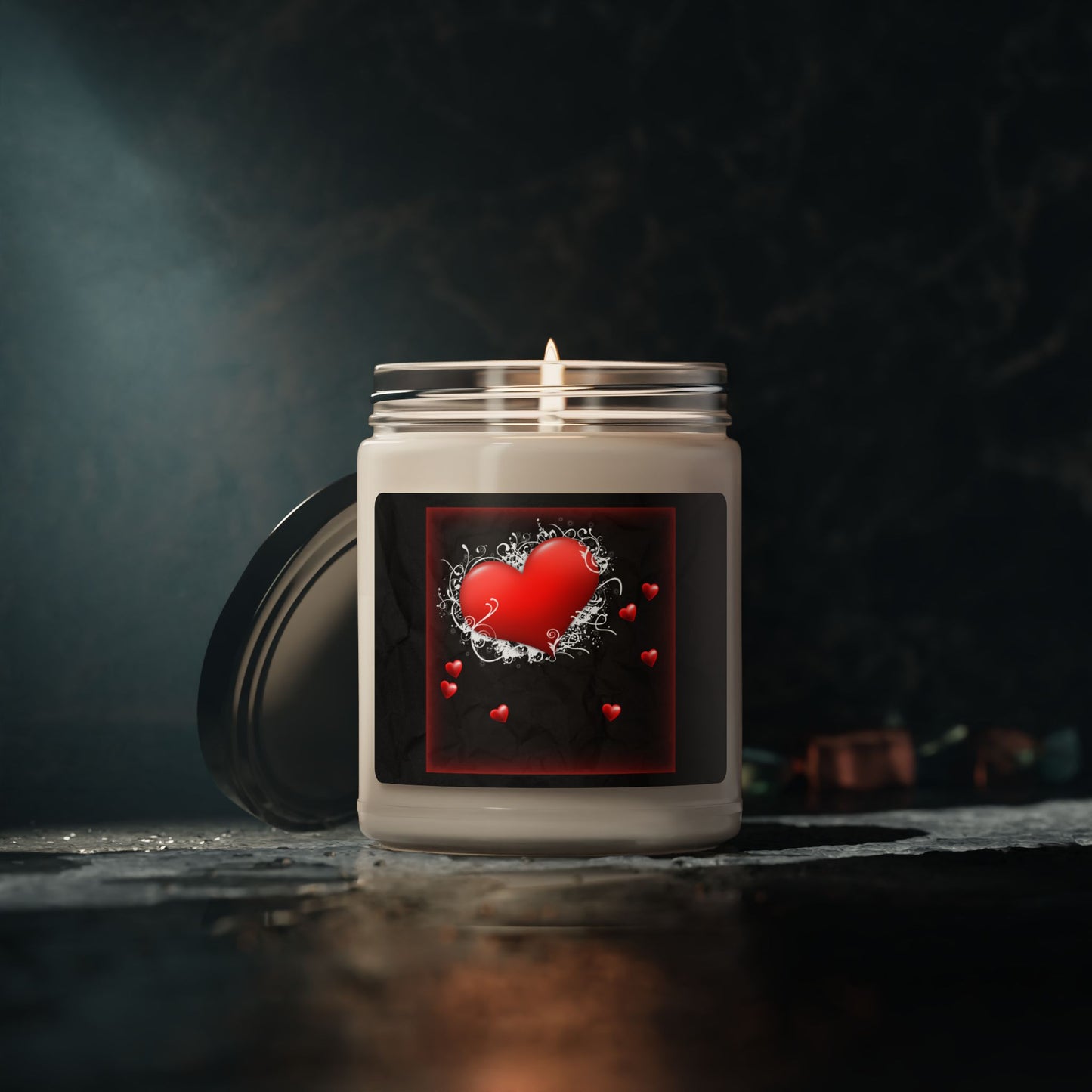 Warmest Glow Scented Soy Candle — "Warm the Heart & the Room" (9oz)