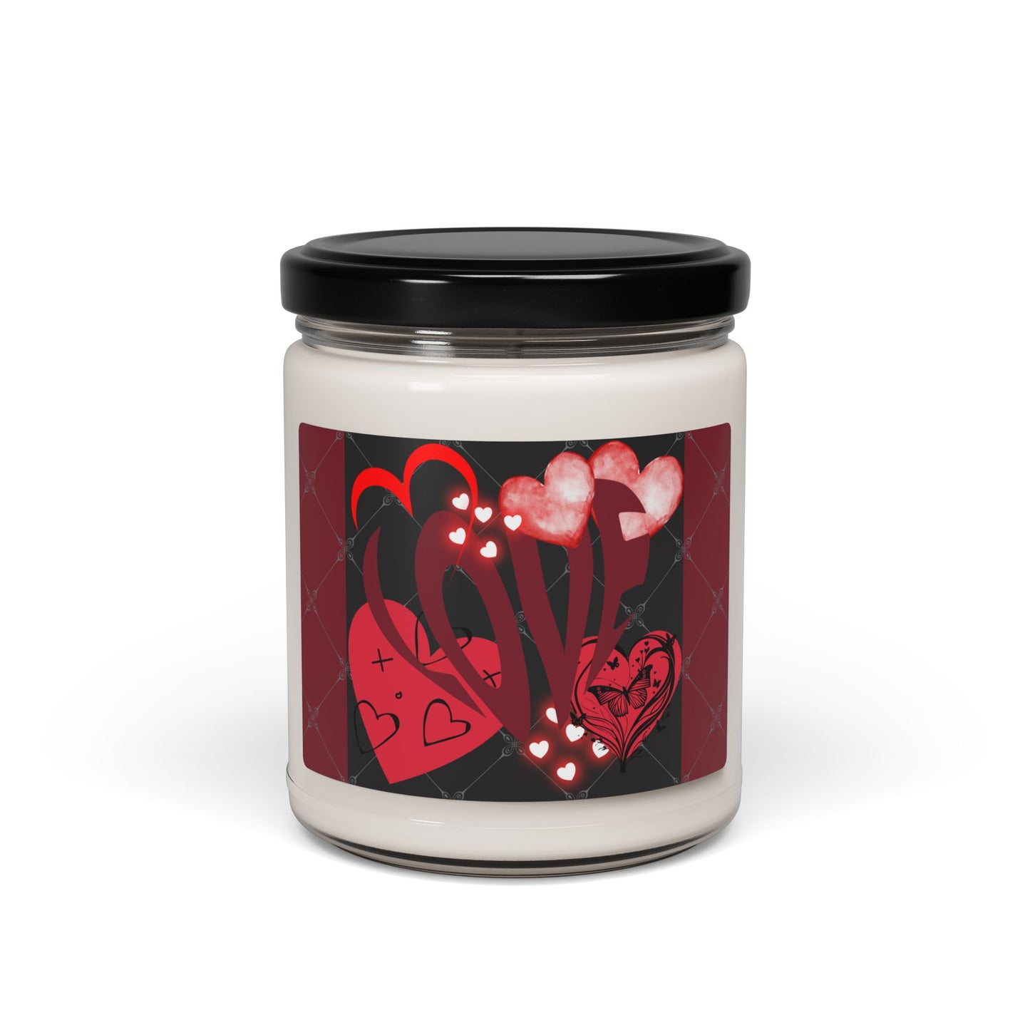 Heart Love - Aroma Romance Candle | Scented Soy Candle (9 oz)