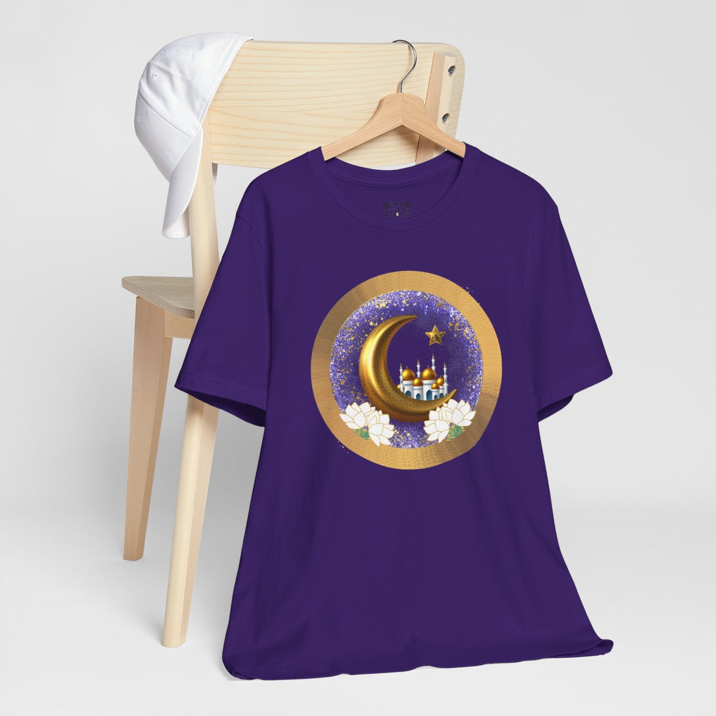 Purple and Gold |  Muslim Inspired Short Sleeve Tee | Unisex Jersey